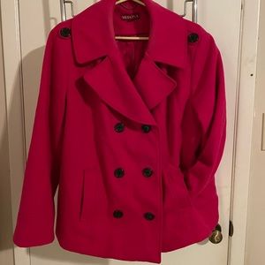 Classic Wool Blend Pea Coat